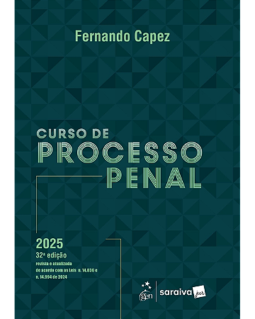 Livro Curso de Processo Penal Capez