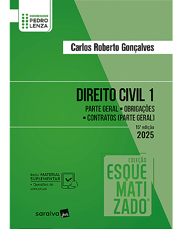 Livro Direito Civil Vol.1 Gonçalves