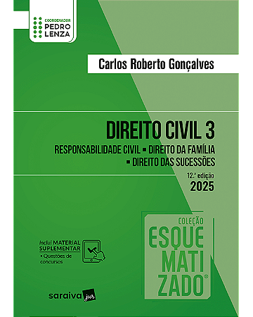 Livro  Direito Civil  Vol.3 Gonçalves