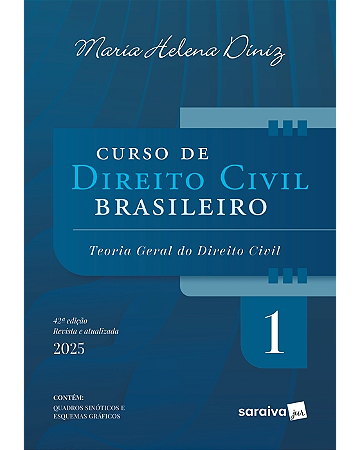 Livro Curso de Direito Civil Brasileiro  Vol.1  Diniz
