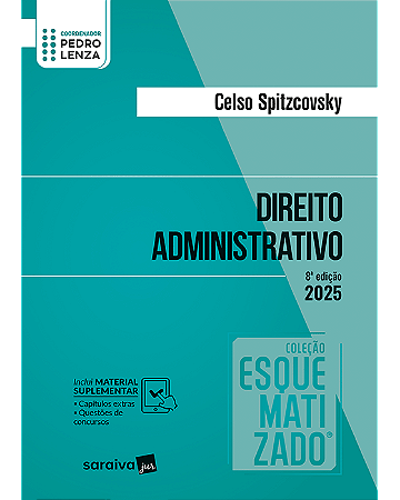 Livro Direito Administrativo Coleção Esquematizado Spitzcovsky
