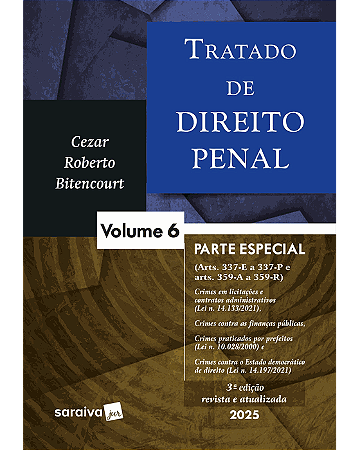 Livro Tratado de Direito Penal  Vol.6 Bitencourt