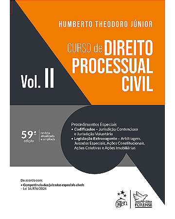 Livro Curso de Direito Processual Civil Vol.2 Theodoro Jr.