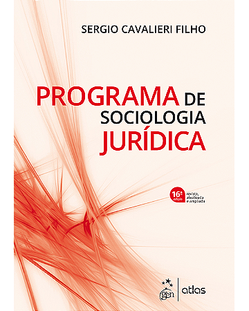 Livro Programa de Sociologia Jurídica Cavalieri Filho