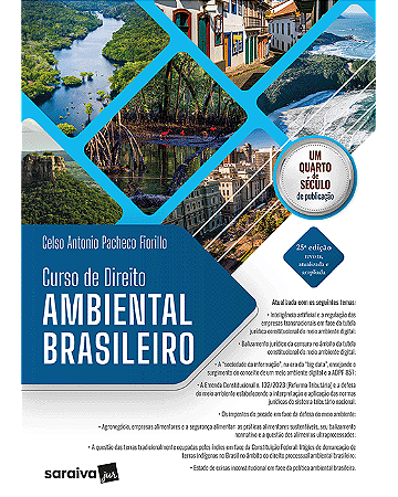 Livro Curso de Direito Ambiental Brasileiro  Fiorillo