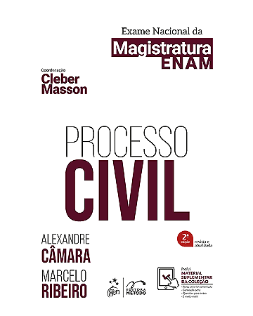 Livro Processo Civil: Exame Nacional da Magistratura Freitas Câmara