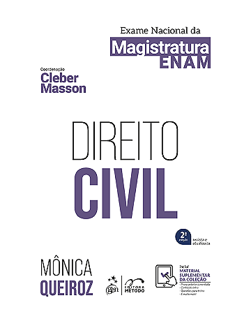 Livro Direito Civil: Exame Nacional da Magistratura Queiroz