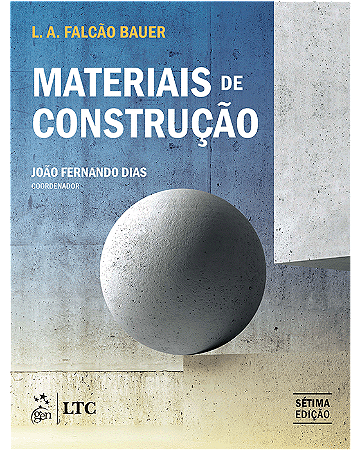 Livro Materiais de Construção Falcão Bauer