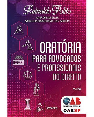 Livro Oratória Para Advogados e Profissionais de Direito Polito