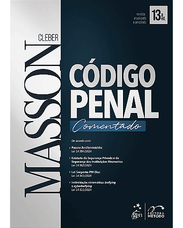 Livro Código Penal Comentado  Masson
