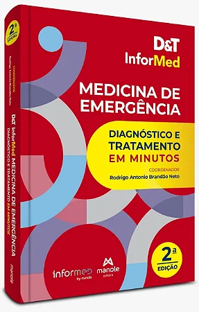 Livro D&T Informed Medicina de Emergência Brandão Neto
