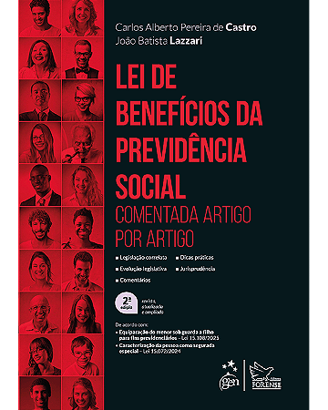 Livro Lei de Benefícios da Previdência Social Lazzari