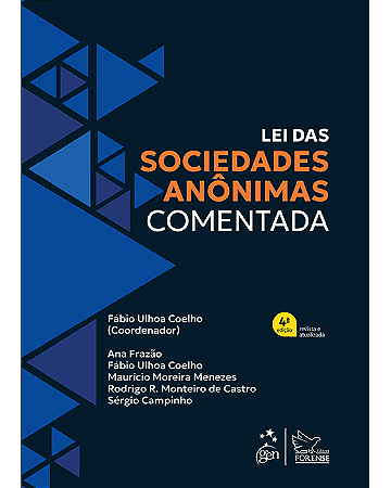 Livro Lei das Sociedades Anônimas Comentada Coelho