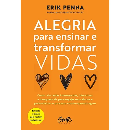 Livro Alegria para ensinar e transformar vidas