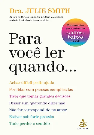 Livro Para você ler quando...