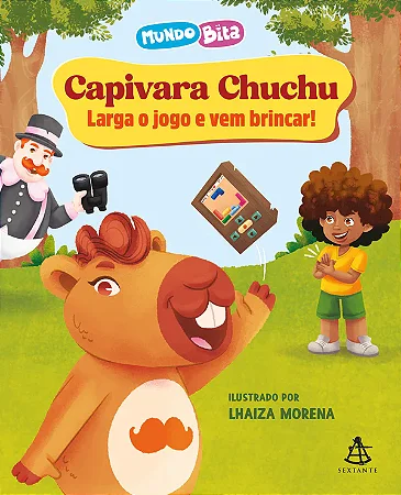 Livro A capivara Chuchu