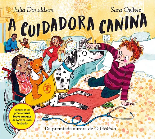 Livro A cuidadora canina Coleção Aventuras caninas