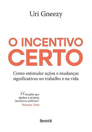 Livro O incentivo Certo