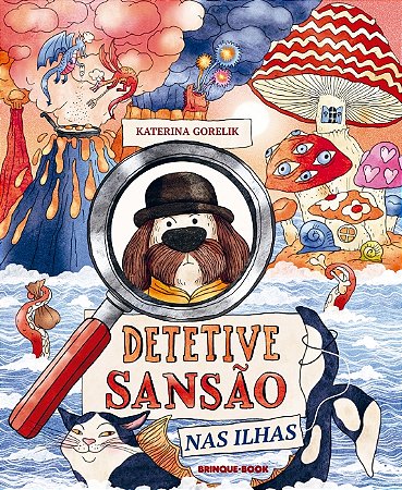 Livro Detetive Sansão nas ilhas