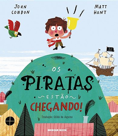 Livro Os piratas estão chegando!