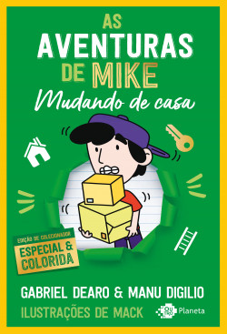 Livro As aventuras de Mike 3: mudando de casa: Edição de colecionador