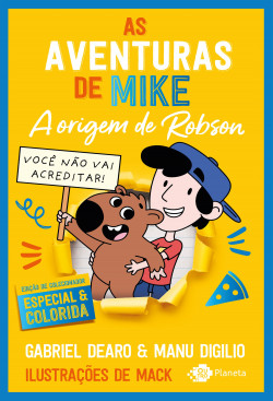Livro As aventuras de Mike 4: a origem de Robson: Edição de colecionador