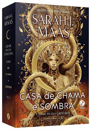 Livro Cidade da Lua Crescente: Casa de chama e sombra (Vol. 3)