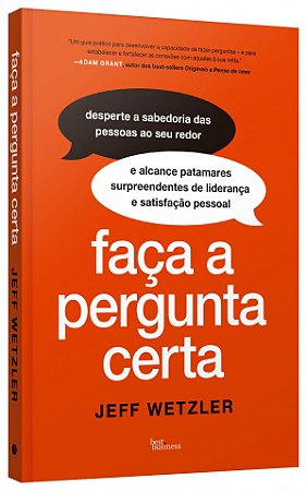 Livro Faça a pergunta certa