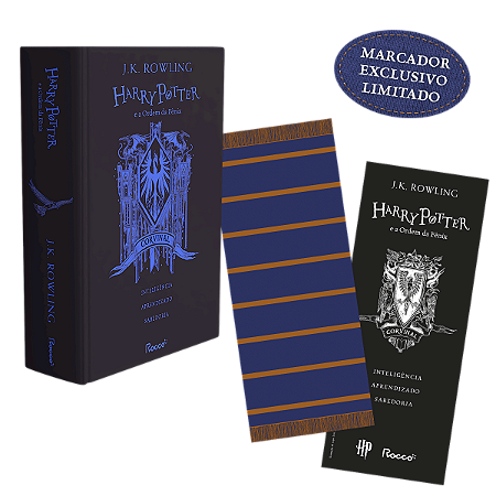 Livro Harry Potter e a Ordem da Fênix (CORVINAL)