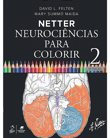 Livro Netter Neurociências Para Colorir