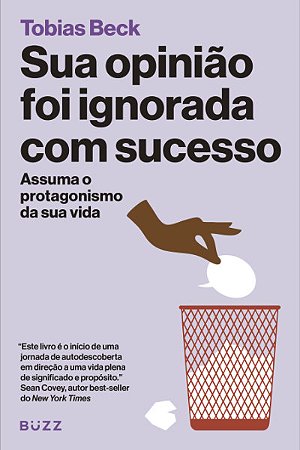 Livro Sua Opinião foi Ignorada com Sucesso