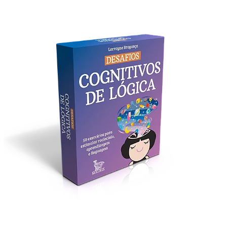 Livro Caixinha Desafios Cognitivos de Lógica