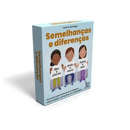 Livro Caixinha Semelhanças e Diferenças