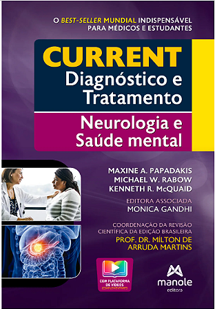 Livro Current Diagnóstico e Tratamento Neurologia e Saúde Mental