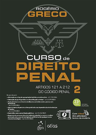 Livro Curso de Direito Penal Vol.2 - 23ª Edição 2026