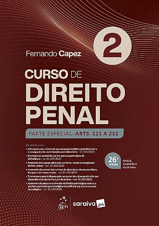 Curso de Direito Penal Vol. 2 - 26ª Edição 2026