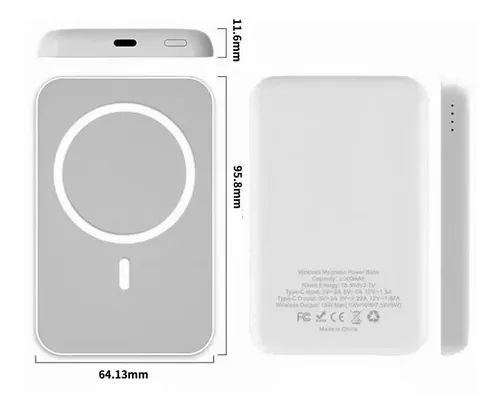 Carregador Sem Fio Magsafe Magnético Compatível Com iPhone