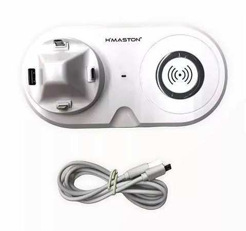 Carregador Premium 5 Em 1 Indução  TIPO C V8 LIGHTNING