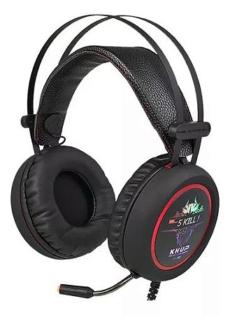 Headset Gamer Fr-510 Deep Bass Fone Ouvido Microfone P2 Pc Ps4