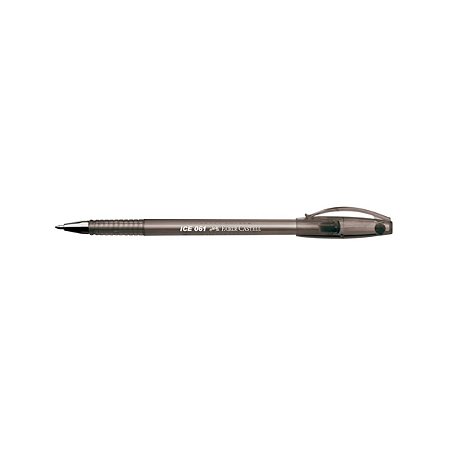 Caneta FABER CASTELL Esferográfica Ice 061 0.8mm Preta