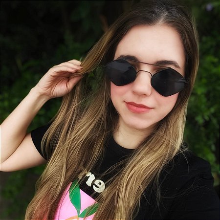 Óculos de Sol Aline - Preto