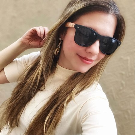 Óculos de Sol Cristiane - Bambu