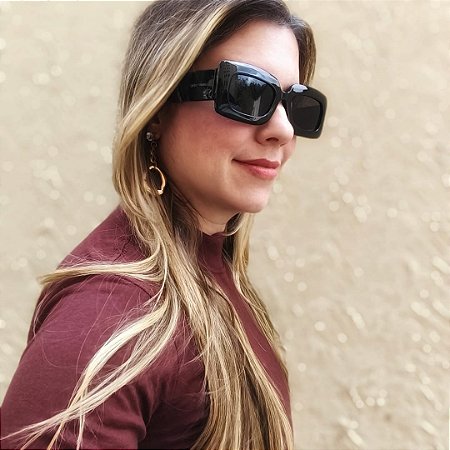 Óculos de Sol Alê - Preto