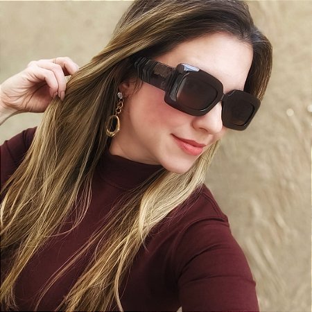 Óculos de Sol Alê - Marrom