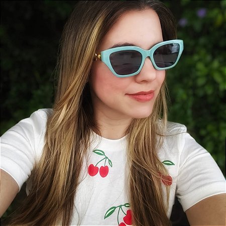 Óculos de Sol Michelle - Verde Água