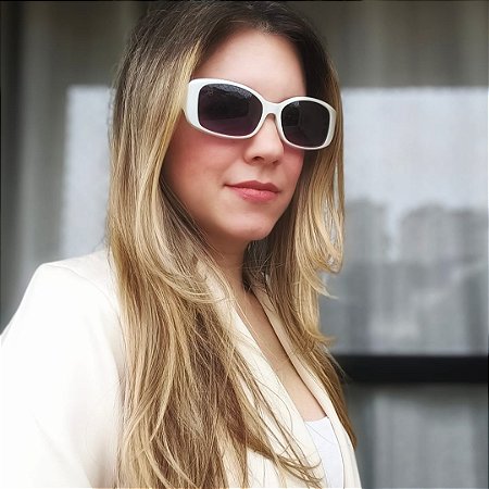 Óculos de Sol Rafa - Branco