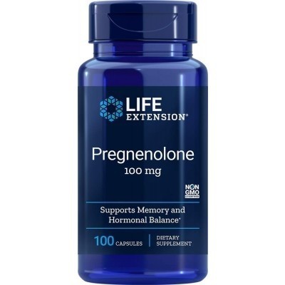 Pregnenolone, 100 mg - 100 Cápsulas
