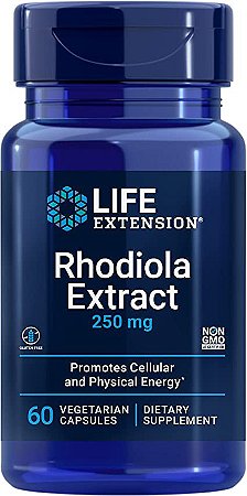 Extrato de Rhodiola 250mg - 60 Cápsulas