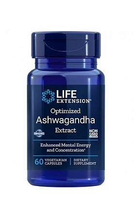Ashwagandha, 60 cápsulas vegetarianas