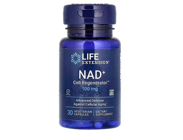 NAD+ Cell Regenerator, 100 mg, 30 cápsulas vegetarianas - Life Extension